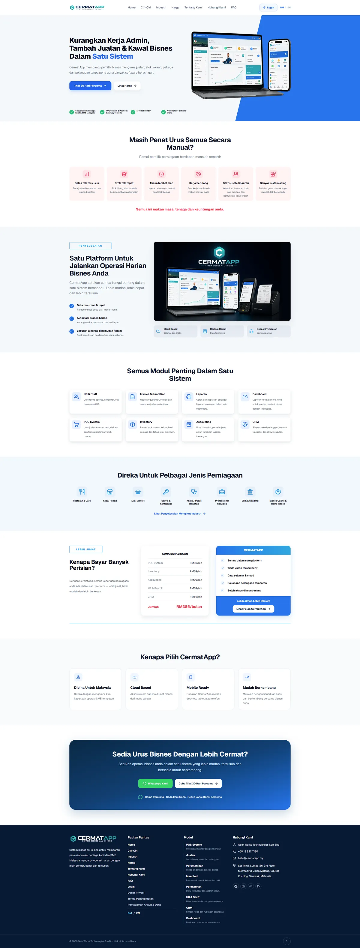 CermatApp website