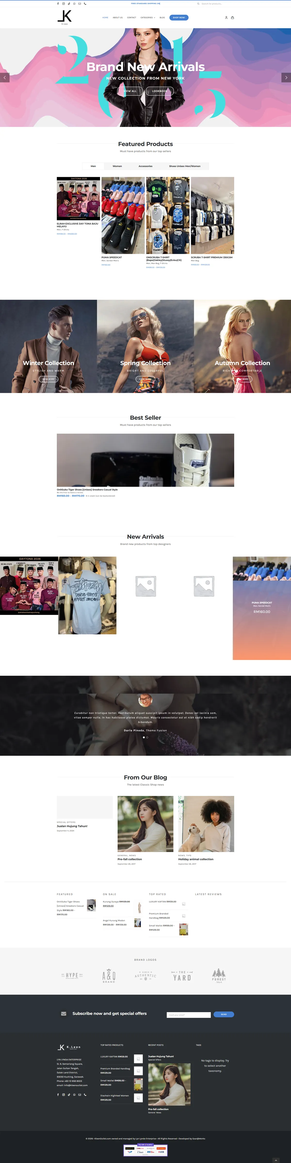 Lyn Lynda Enterprise (KleenOutlet) website